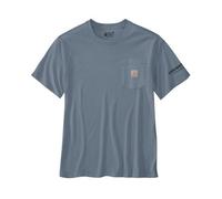 Carhartt Relaxed Fit Lightweight Pocket Short-Sleeve Streetcar Graphic T-Shirt Light Faded Navy L