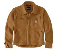 Carhartt Rugged Flex Relaxed Fit Duck Jacket Men's Jacket, Brown, 3XL