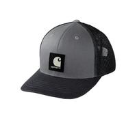 Carhartt Rugged Flex™ Twill Mesh-Back Logo Patch Cap Asphalt