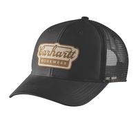Carhartt Rugged Flex™ Twill Mesh-Back Script Patch Cap - Black