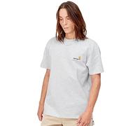 Carhartt WIP Mens American Script T-Shirt - Ash Heather - L