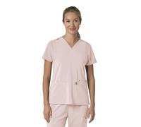 Carhartt Scrubs C13210 Women's Force® Cross-Flex Modern Fit Flex Panel, Soft Rose, M