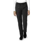 Carhartt Scrubs C51213 Women's Force® Modern Fit Straight Leg Pant, Black, Large
