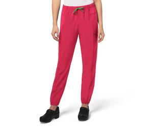 Carhartt Scrubs C52610 Women's Force Modern Fit Jogger Pant - 3X-Large Petite - Azalea