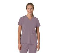 Carhartt Scrubs for Women Force Cross-Flex Panel V-Neck Tops with 3 Pockets