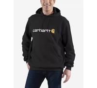 Carhartt Signature Logo Hooded Sweatshirt Pure Black - S