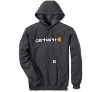 Carhartt Men's Loose Fit Midweight Logo Graphic Sweatshirt, Carbon Heather, L