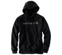 Carhartt - Signature Logo Sweatshirt - Hoodie size L, black