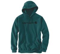 Carhartt - Signature Logo Sweatshirt - Hoodie size M, blue