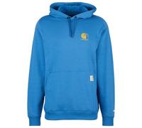 Carhartt - Signature Logo Sweatshirt - Hoodie size M, blue