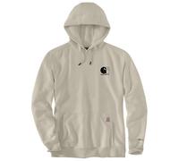 Carhartt Male Sweatshirt - carhartt force™ logo sweatshirt - Beige - M