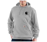 Carhartt - Signature Logo Sweatshirt - Hoodie size M, grey