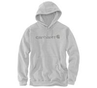 Carhartt - Signature Logo Sweatshirt - Hoodie size M, grey