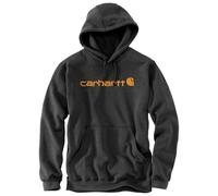 Carhartt - Signature Logo Sweatshirt - Hoodie size XL, black