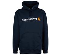 Carhartt Men's Loose Fit Midweight Logo Graphic Sweatshirt, New Navy, XXL