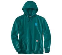 Carhartt - Signature Logo Sweatshirt - Hoodie size XXL, blue/turquoise