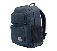 Carhartt Single-Compartment, Durable Pack with Laptop Sleeve and Duravax Abrasion Resistant Base, 27L Classic Backpack (Navy), One Size