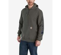 Carhartt Sleeve Logo Hoodie Green - L