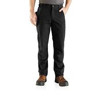 Carhartt Steel Rugged Flex Relaxed Fit Double-Front Utility Work Trousers Men Black W40/L32