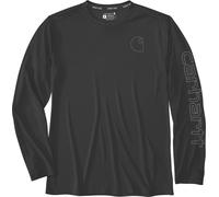 Carhartt - Force Sun Defender Relaxed L/S Logo - Longsleeve size L, turquoise