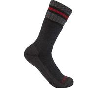 Carhartt Synthetic-Wool Blend Boot Sock 2 Pack Black