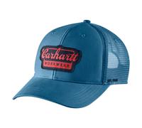 Carhartt Twill Mesh-Back Cap With Logo, Dark Color, One Size