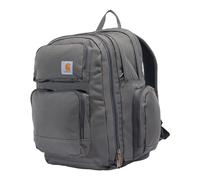 Carhartt Unisex Adult 35L Backpack, Durable Pack with Laptop Sleeve and Duravax Abrasion Resistant Base 35 L Backpack, Everyday Triple Compartment (Gravel), One Size, Everyday Triple Compartment