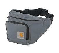 Carhartt Unisex-Adult Adjustable Waist, Durable, Water Resistant Hip Pack, Gray, One Size