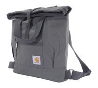 Carhartt Unisex-Adult Convertible, Durable Tote Bag with Adjustable Backpack Straps and Laptop Sleeve, Gray, One Size