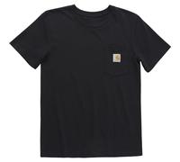 Carhartt Unisex Children's Short Sleeve Pocket T-Shirt with Pocket, Black, L