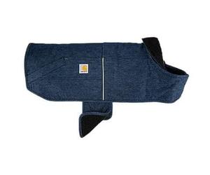 Carhartt unisex Coat - denim insulated dog chore coat - Blue - MED