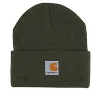 Carhartt Unisex Kids Acrylic Watch Cold Weather Hat, Olive, 8-14 Years UK