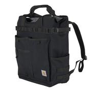Carhartt Unisex Nylon CinchTop Convertible Tote Water-Resistant CinchTop Backpack, Black, One Size, 28l Nylon Cinch-top Convertible Tote Backpack, Durable Pack With Laptop Sleeve