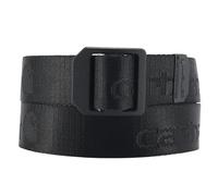 Carhartt Unisex-Youth Casual Rugged Belts, Available in Multiple Styles, Colors & Sizes, Nylon Webbing Ladder Lock (Black), L