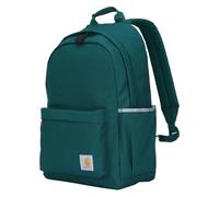 Carhartt Unisex's 21l Classic Backpack, Water-Resistant Pack W/ 15" Laptop Sleeve and Organizational Compartments, Greenstone, PFAS Free