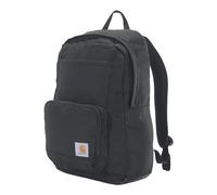 Carhartt Unisex's 23l Single-Compartment Backpack, Durable Pack with Laptop Sleeve and Duravax Abrasion Resistant Base, Black, One Size