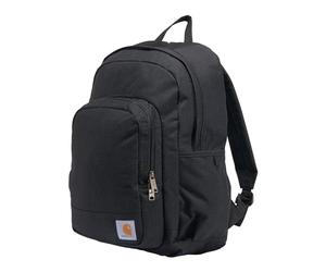 Carhartt Unisex's 25l Classic Backpack, Durable Water-Resistant Pack W/ 15" Laptop Sleeve and Multiple Organizational Compartments, Black, PFAS Free