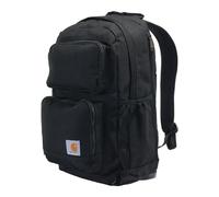 Carhartt Unisex's 28l Dual-Compartment Backpack, Durable Pack with Laptop Sleeve and Duravax Abrasion Resistant Base, Black, One Size