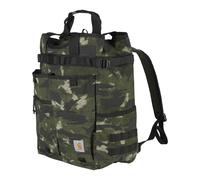 Carhartt Unisex's 28l Nylon Cinch-top Convertible Tote Backpack, Durable Pack with Laptop Sleeve, Blind Fatigue Camo, One Size