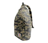 Carhartt Unisex's Durable Sling Bag, Side Release Buckle, Tablet Sleeve and Adjustable Strap, Crossbody Backpack (Blind Duck Camo), One Size