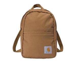 Carhartt Unisex's Mini Backpack, Everyday Essentials Daypack for Men and Women, Brown, One Size