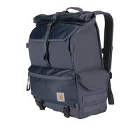 Carhartt Unisex's Nylon Roll Top, Heavy-Duty Water-Resistant Backpack, Bluestone, One Size