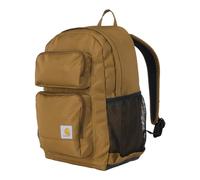 Carhartt Unisex's Single-Compartment Backpack, Durable Pack with Laptop Sleeve and Duravax Abrasion Resistant Base, 27l Classic Brown, One Size