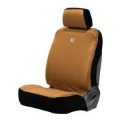 Carhartt Universal Nylon Duck Canvas Fitted Bucket Seat Covers, Durable Seat Protection with Rain Defender, Carhartt Brown, One Size