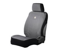 Carhartt Universal Nylon Duck Canvas Fitted Bucket Seat Covers, Durable Seat Protection with Rain Defender, One Size, Gravel
