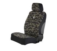 Carhartt Universal Nylon Duck Canvas Fitted Bucket Seat Covers, Durable Seat Protection with Rain Defender, Blind Duck Camo
