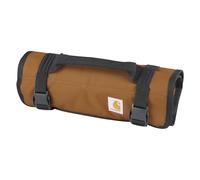 Carhartt Utility Roll Organizer, Durable, Water Resistant Tool Roll, Carhartt Brown, 16 Pocket