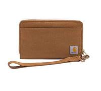 Carhartt, Women's, Nylon Duck Lay-Flat Clutch Wallet, Carhartt® Brown, OS