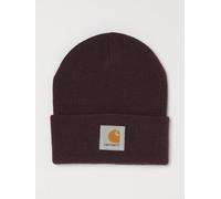 CARHARTT WIP Acrylic Beanie Hat with Cuffed Brim and Embroidered Logo - Size: OS - male