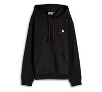 Carhartt Wip American Script Hooded Cotton Sweatshirt - Black - S